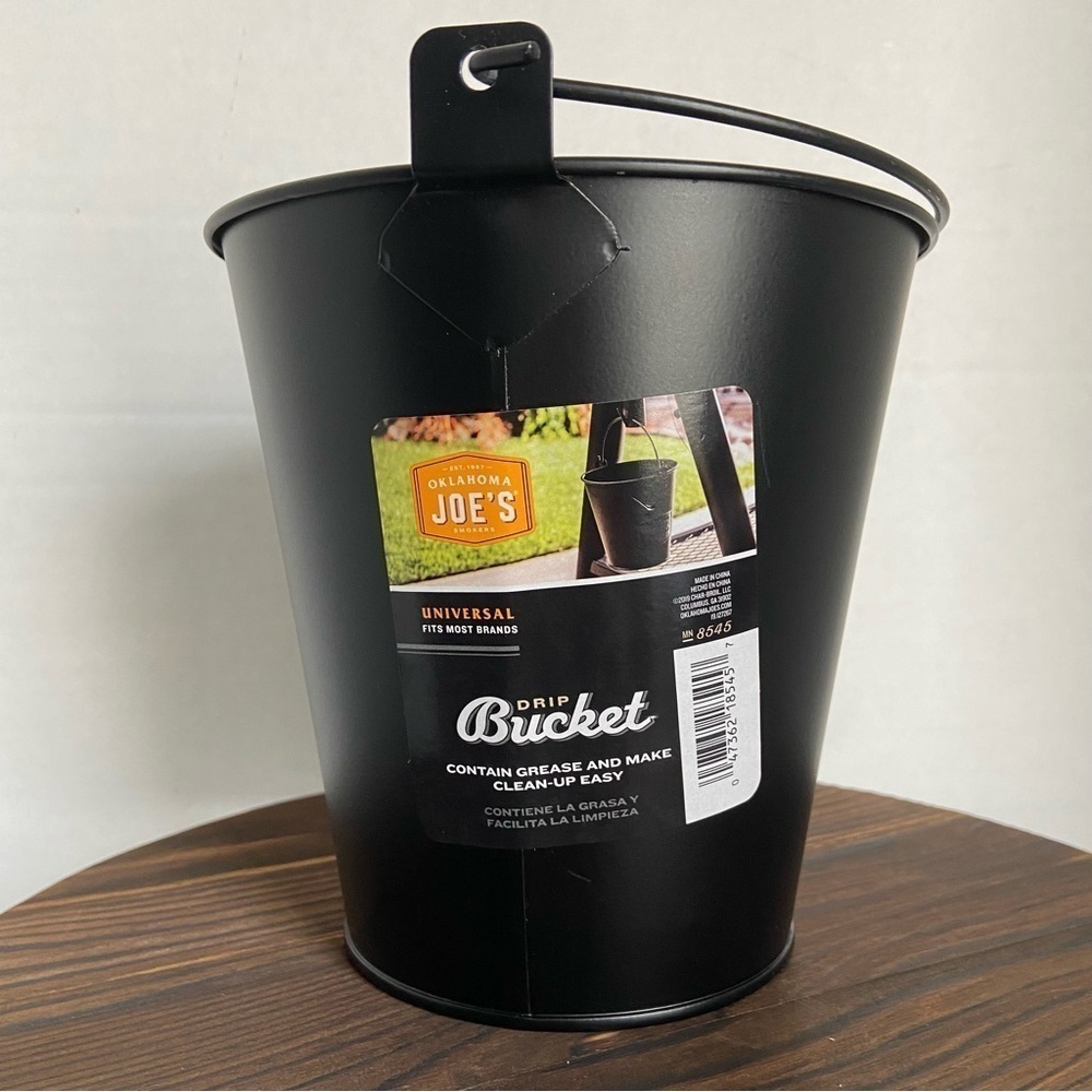 Oklahoma Joe's Smokers Drip‎ Bucket Universal
Fits Most Brands MN 8545